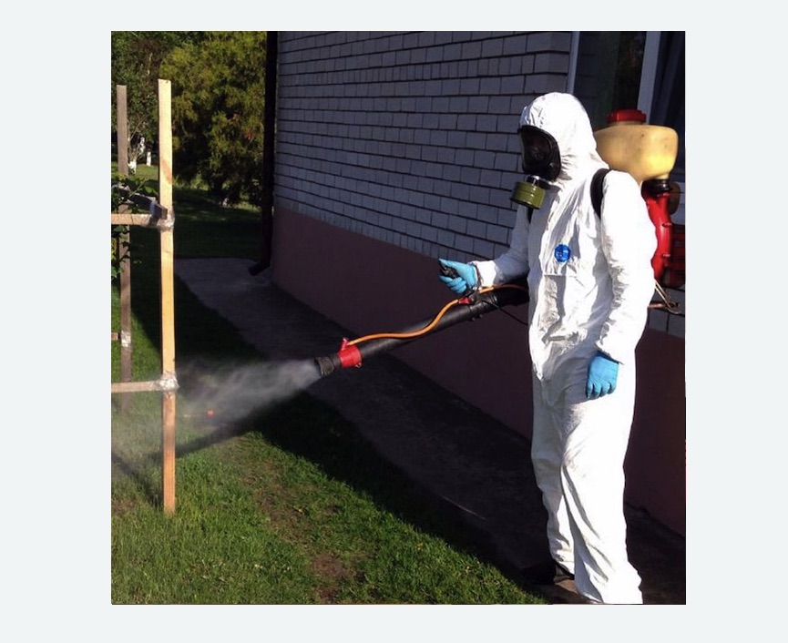 травля клещей на участке в Лыткарино